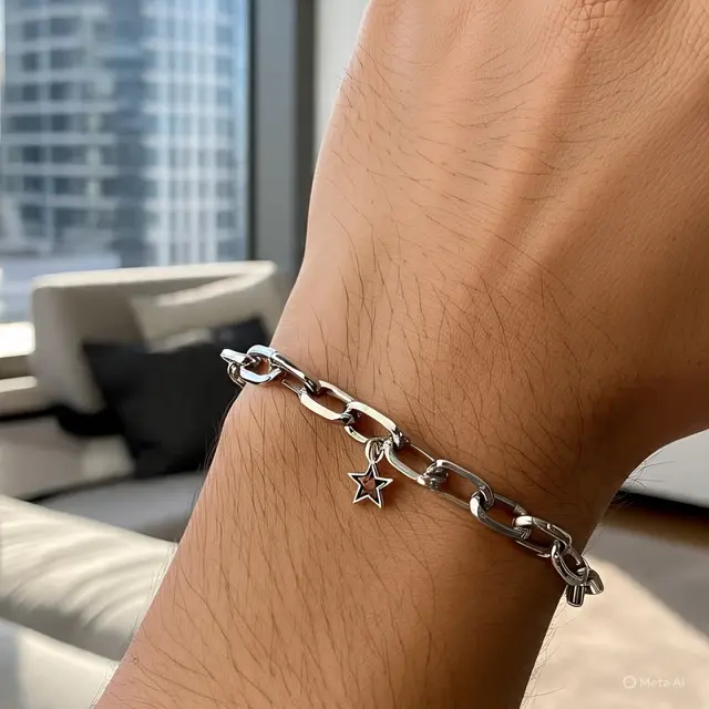 Gelang Emas Putih