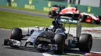 Hamilton berhasil rebut pole di GP Monza Italia (OLIVIER MORIN / AFP)