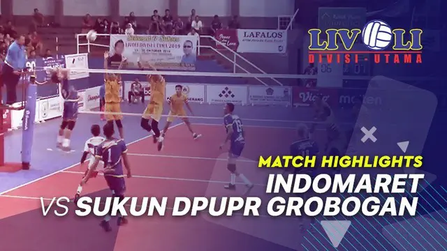 Berita Video Highlights Livoli 2019, Indomaret 3 vs 2 Sukun Dpupr Grobogan
