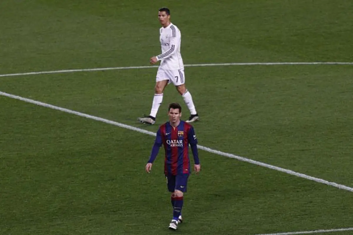 Cristiano Ronaldo dan Lionel Messi