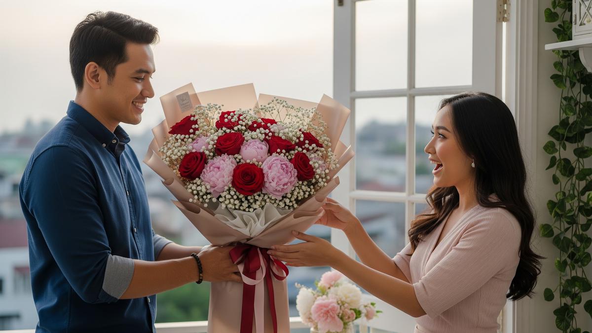 Buket Valentine Paling Dicari 2026: Jenis Bunga, Makna, Harga dan Tips Perawatannya