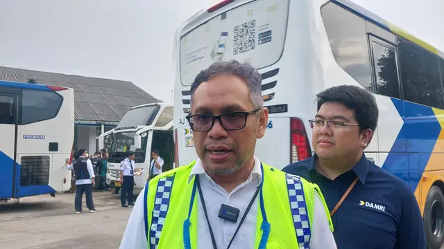 313 Bus Damri Dipakai Mudik Gratis BUMN-Swasta