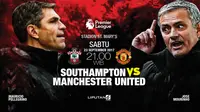 Southampton vs Manchester United (Liputan6.com/Abdillah)