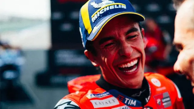 Pembalap Ducati Lenovo Team, Marc Marquez (c) Ducati Corse