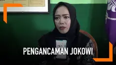 Seorang guru wanita di Sukabumi mengklarifikasi keterlibatannya dalam video pengancaman pada Presiden Joko Widodo. Menurutnya sosok dalam video adalah orang lain. Ia mengaku sedang mengajar saat kejadian.