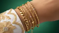 7 Model Gelang Emas Rantai Elegan Untuk Hari Raya, Tampil Memukau