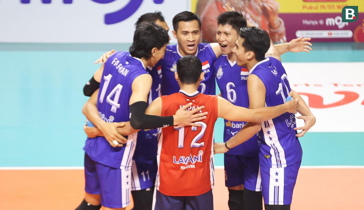 Dalam pertandingan selanjutnya di SEA VLeague 2023, Indonesia akan menghadapi Thailand yang akan digelar pada Minggu (23/7/2023) petang WIB. (Bola.com/Abdul Aziz)