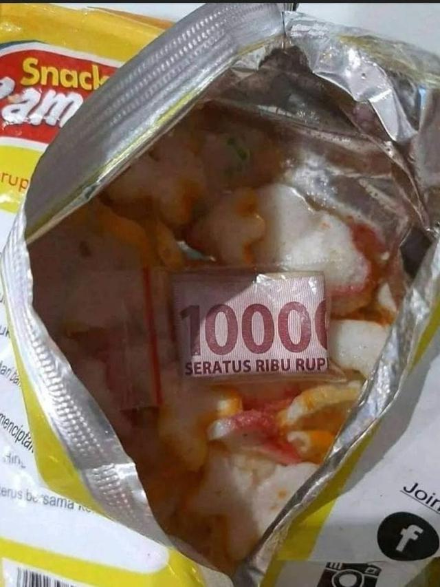 6 Momen Tak Terduga Dapat Duit dari Snack Ini Bikin Bahagia