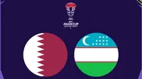Piala Asia - Qatar Vs Uzbekistan (Bola.com/Adreanus Titus)