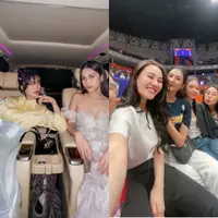 Ide Pose Foto Bareng Bestie dari Fuji an dan Aaliyah Massaid. [Instagram]