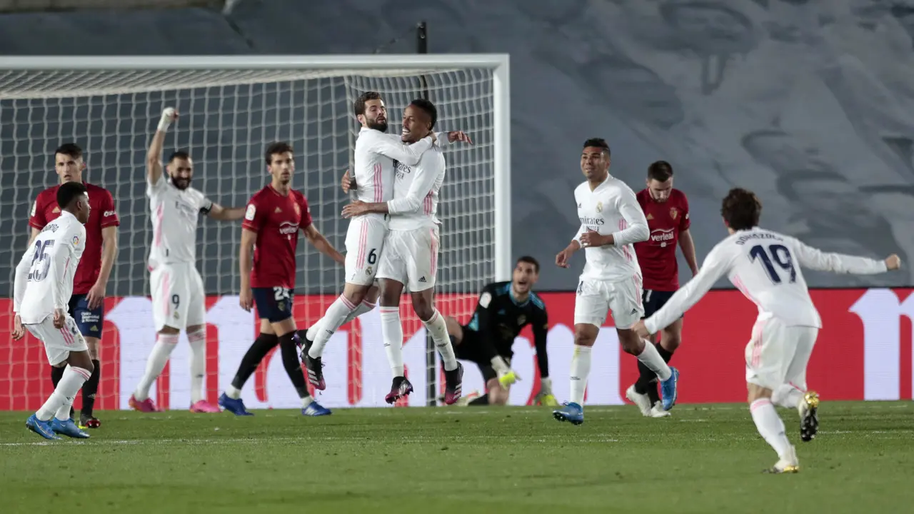 FOTO: Kalahkan Osasuna, Real Madrid Masih Punya Peluang Jadi Juara Liga Spanyol
