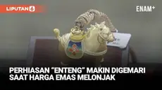 Pameran Perhiasan Internasional China 2025 di Beijing menampilkan tren baru perhiasan ringan di tengah lonjakan harga emas. Produk bertema Tahun Kuda menjadi favorit karena makna keberuntungan dan kemakmurannya.