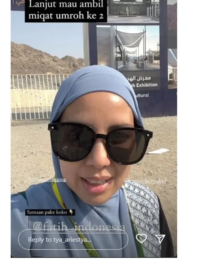 8 Momen Tya Ariestya dan Suami Jalani Umrah, Penuh Haru Bahagia