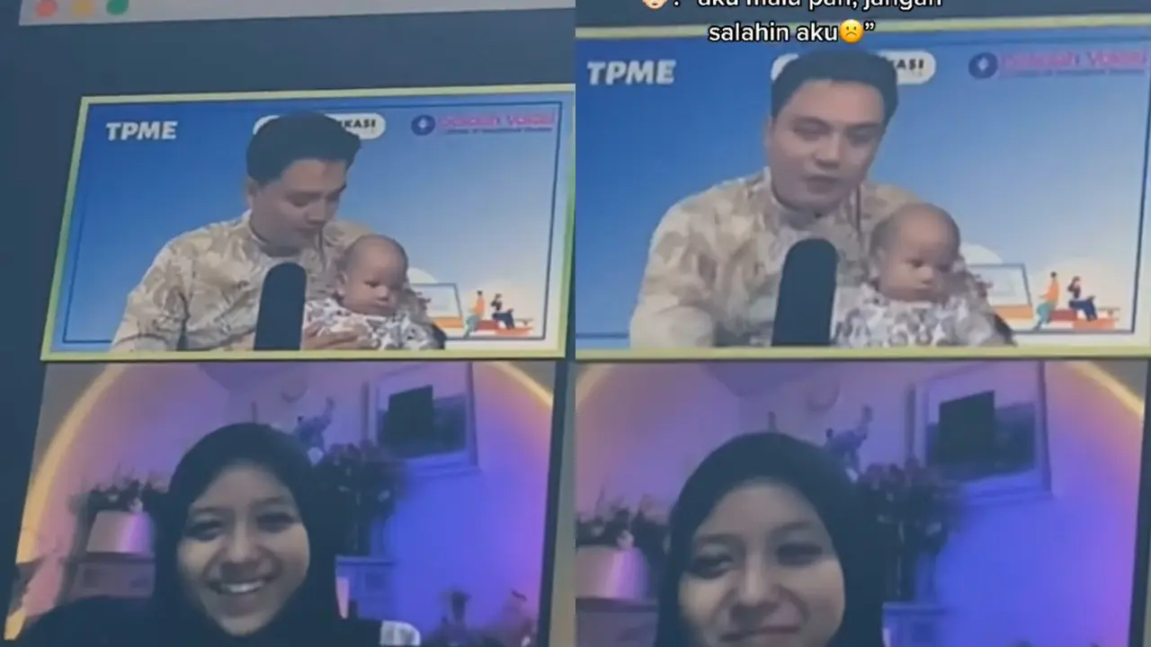 Mengurus anak jadi kendala seorang dosen melaksanakan kelas daring.
