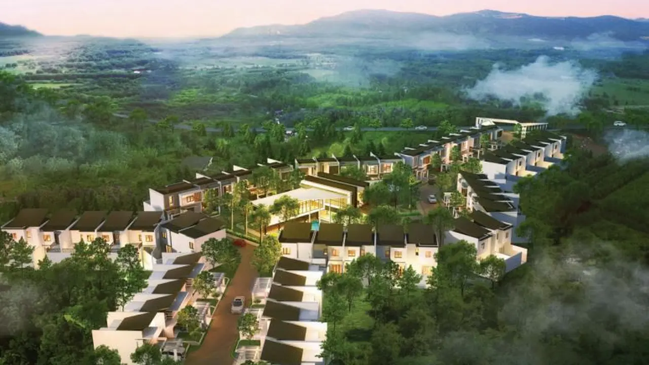 Sentul Selatan kini telah bertransformasi menjadi kawasan hunian wisata modern di daerah penyangga Ibu Kota.(Liputan6.com/Muhammad Rinaldi)