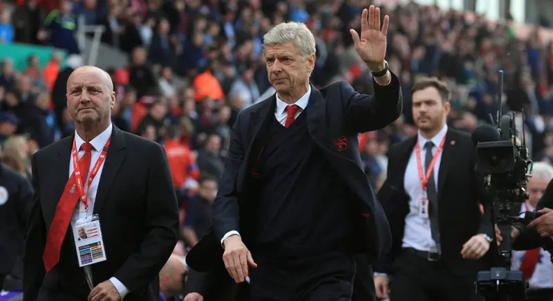Arsene Wenger belum mengumumkan sikap apakah bakal tetap menangani Arsenal atau tidak. (AFP/Lindsey Parnaby)