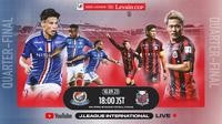 Yokohama F Marinos  Vs Hokkaido Consadole Sapporo di ajang J League YBC Levain Cup 2023. (Bola.com/J1 League)