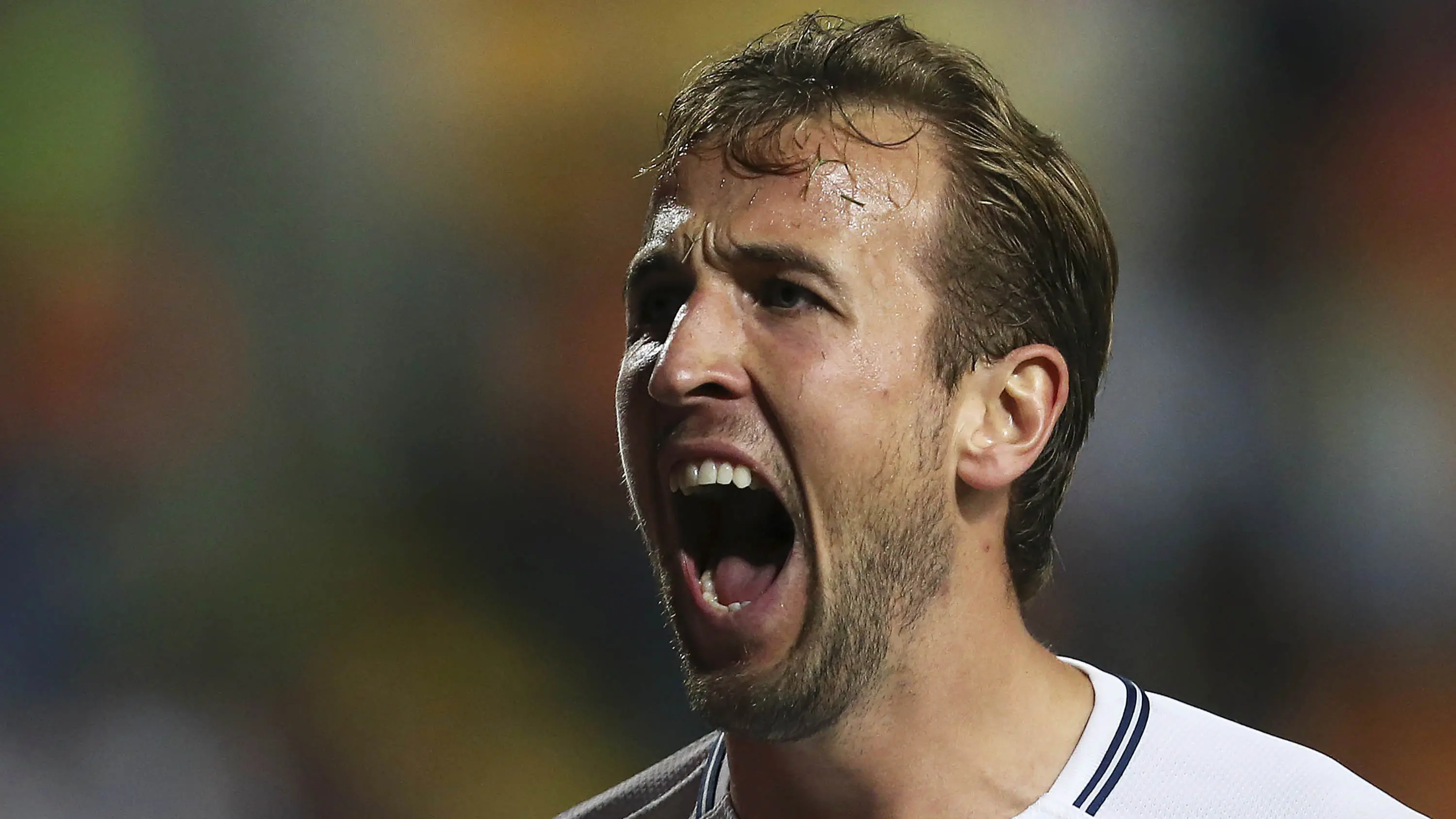 Harry Kane. (AP/Petros Karadjias)