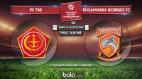 PS TNI Vs Pusamania Borneo FC (Bola.com/Adreanus Titus)