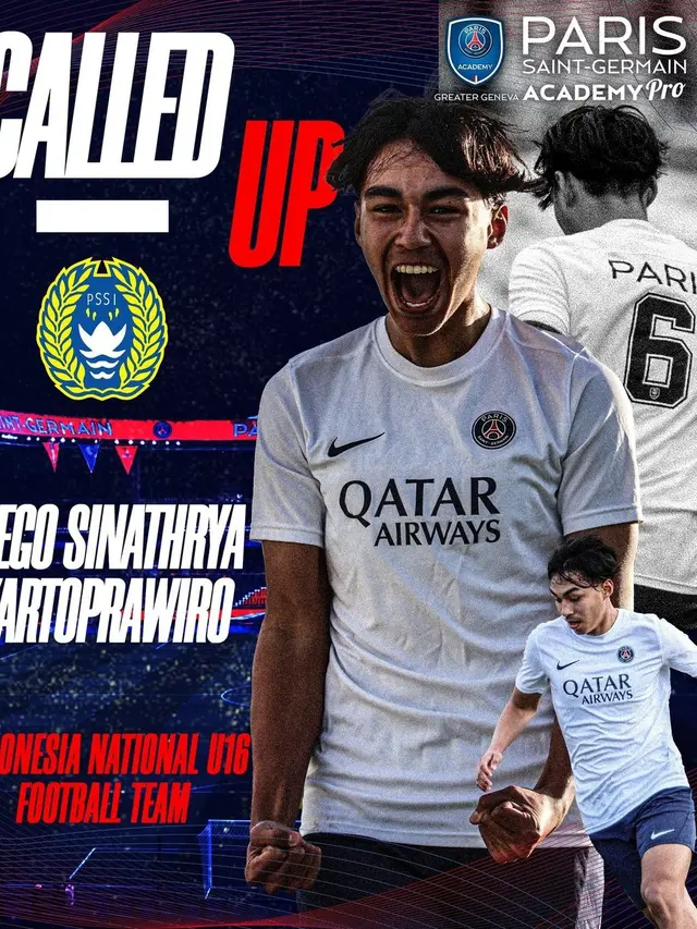 Potret Diego Andres Anak Darius Sinathrya dan Donna Agnesia yang Dipanggil Seleksi Timnas U-16, Sekolah Sepak Bola di PSG Academy Pranc