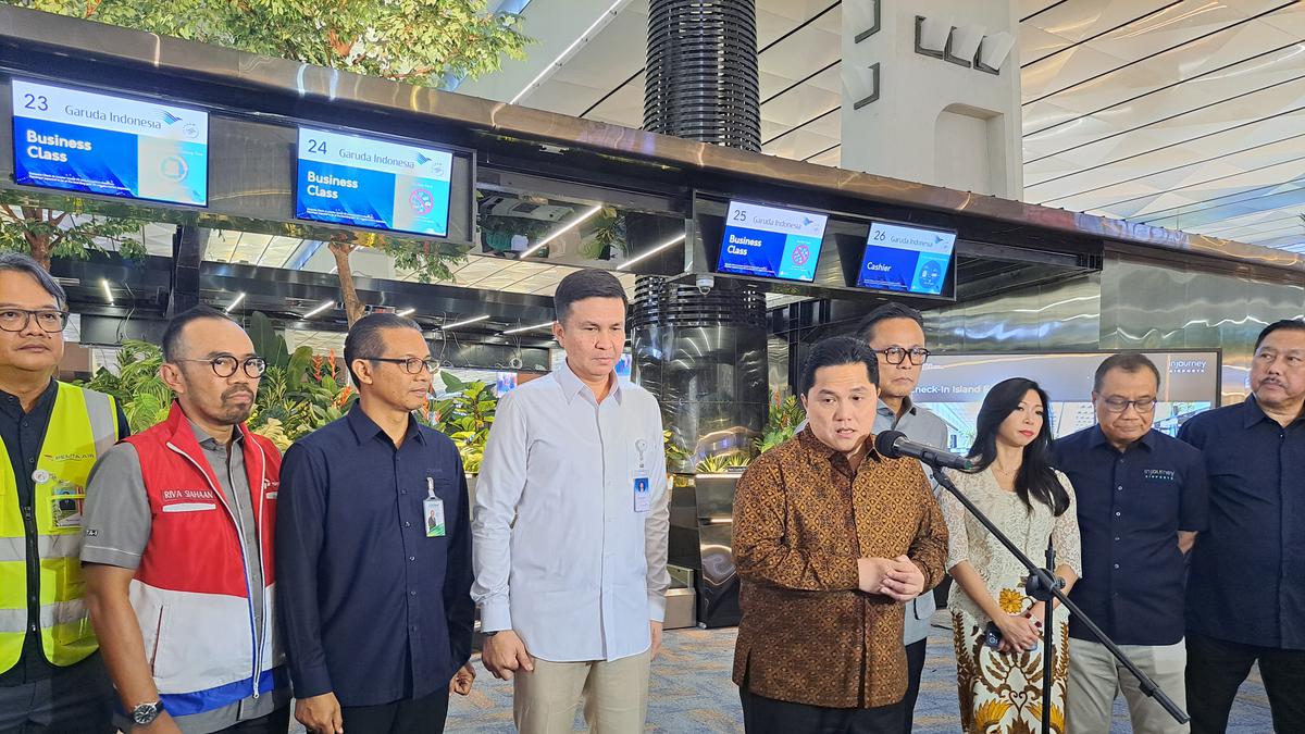 Erick Thohir Beri Catatan Penting Buat Pengelola Bandara Soekarno Hatta