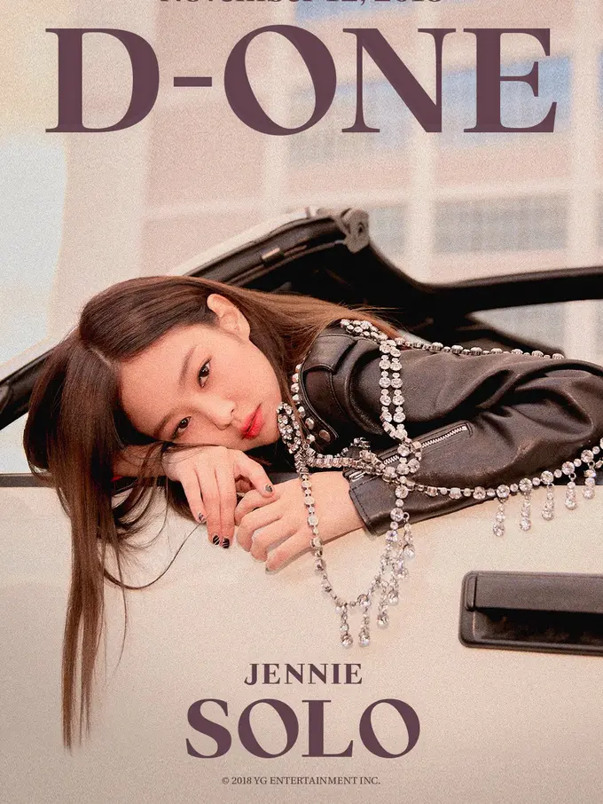 Teaser proyek solo Jennie Blackpink. (YG Entertainment via Soompi)