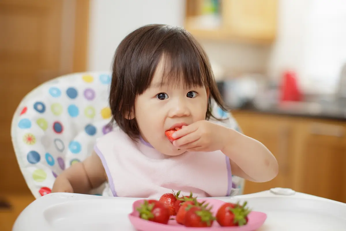 anak makan