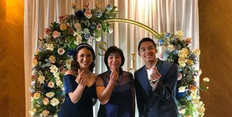 Jonatan Christie dan Shania eks JKT 48 (Instagram/chresentiaerry)