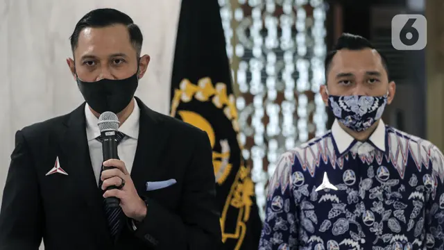 FOTO: AHY Temui Puan Maharani Bahas COVID-19