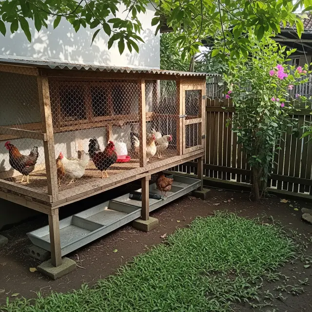 6 Ide Kandang Ayam yang Mudah Dibersihkan, Kunci Kesehatan Unggas