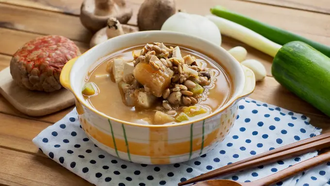 Cheonggukjang makanan Korea