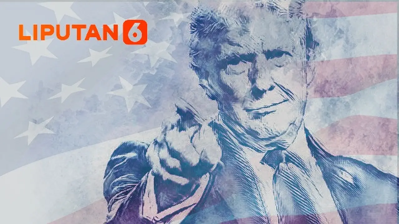 Banner Infografis Efek Donald Trump Menang Pilpres AS ke Perekonomian Global dan Geopolitik