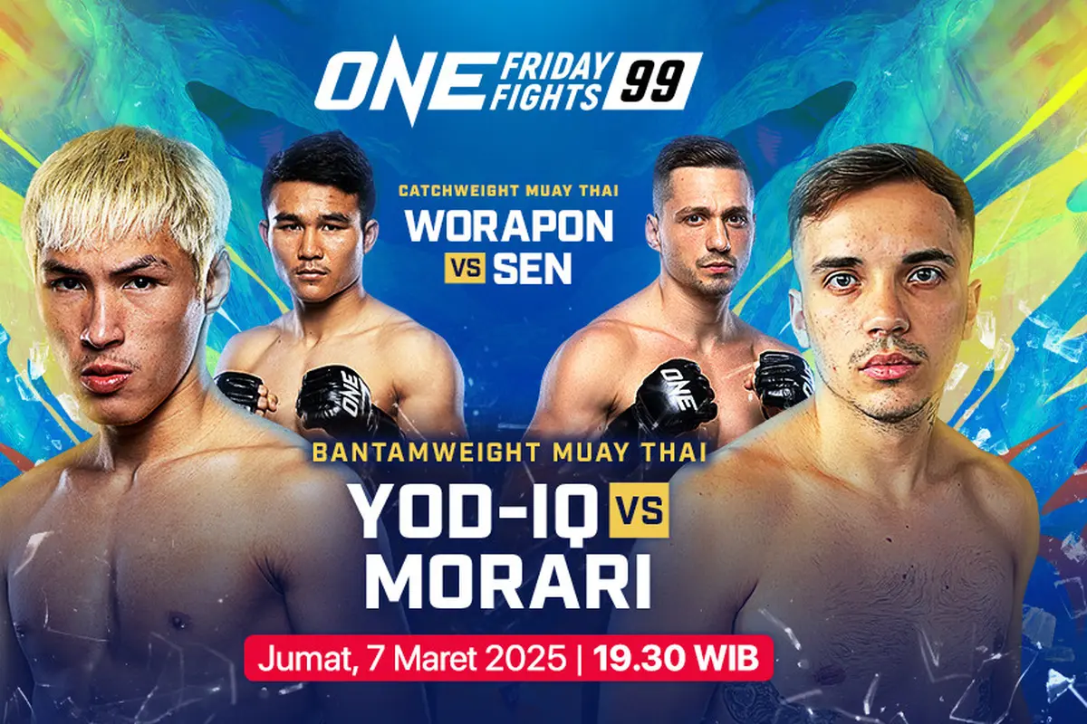 Link Siaran Langsung ONE Champions: ONE Friday Fights 99 di Vidio