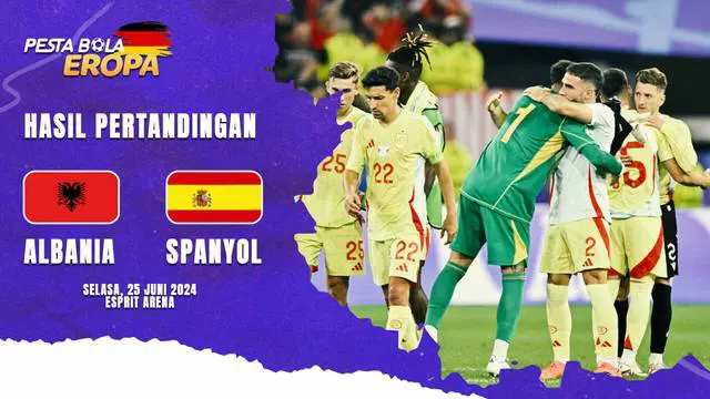 Berita video Timnas Spanyol meraih hasil sempurna selama fase grup di Euro 2024 dengan menutup kemenangan melawan Albania dengan skor 1-0. Hasil ini membawa La Roja puncaki klasemen Grup B.