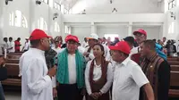 Resmikan Gereja di NTT, Ini Pesan Menteri Rini