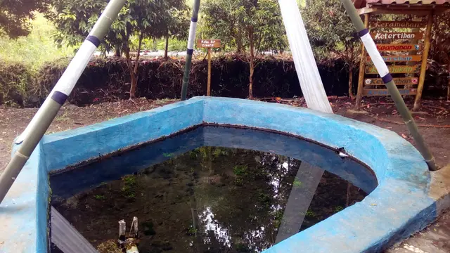 Sumber mata air Ciburial, kawasan ekowisata Ciburial, Garut