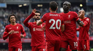 Foto: 6 Kemenangan Terbesar Liverpool Tanpa Kebobolan di Liga Inggris 2021 / 2022, MU Dijebol 9 Gol Tanpa Balas