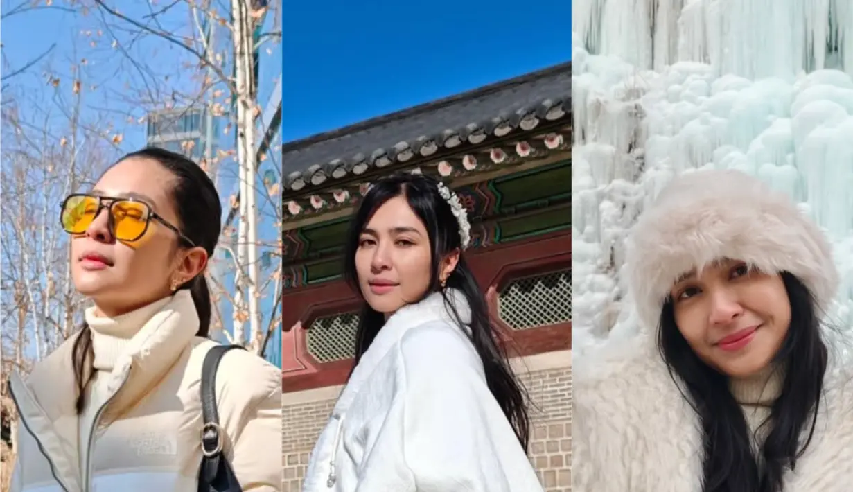 Mikha Tambayong nikmati liburan di Korea Selatan bersama sang suami Deva Mahenra. Ia konsisten pakai busana serba putih yang mencuri perhatian. Penasaran seperti apa potretnya [@miktambayong]