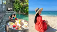 Potret Titi Kamal dan Keluarga Liburan di Bali (Sumber: Instagram/titi_kamal)