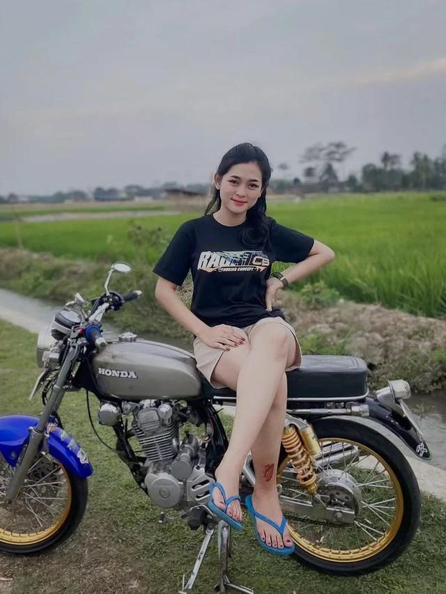 10 Potret Modifikasi Honda CB Herex Style, Ciri Khas Modif Klasik Ala Jawa Tengah-Jawa Timur