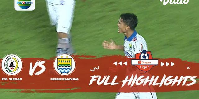 VIDEO: Highlights Liga 1 2019, PSS Vs Persib 0-0