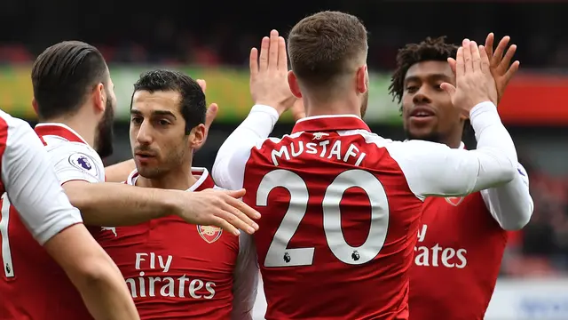 Arsenal Menang Telak Atas Watford