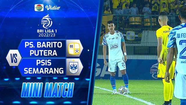 Berita video highlights pertandingan BRI Liga 1 2022/2023 antara Barito Putera melawan PSIS Semarang, pada Minggu (26/3/23). Pertandingan berakhir dengan skor 3-0 untuk kemenangan Barito.
