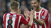 Southampton menang 2-0 atas AFC Bournemuth di ST Mary's Stadium, Minggu (1/11/2015) malam WIB. (Sky Sports)