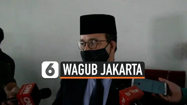 thumbnail reaksi anies wagub baru