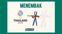 Rekor SEA Games! Tim Beregu Putra Indonesia Raih Emas 10m Air Pistol di Bangkok