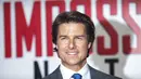 Film Tom Cruise sebelumnya : ‘Mission Impossible Rogue Nation’ berhasil meraih sukses, seri kelima dari Mission Impossible itu mengusur Ant-Man dari puncak box office Amerika Serikat. (Bintang/EPA)