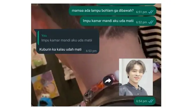 10 Chat Kocak Anak dengan Orang Tua Ini Bikin Senyum Tipis
