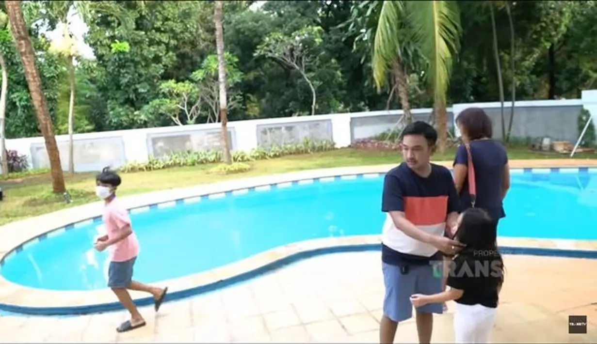 Rumah baru Ruben Onsu. (Youtube Trans 7 Official via Merdeka.com)