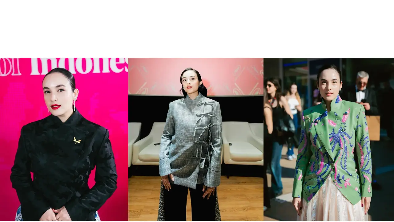 Chelsea Islan Curi Perhatian di Cannes Film Festival